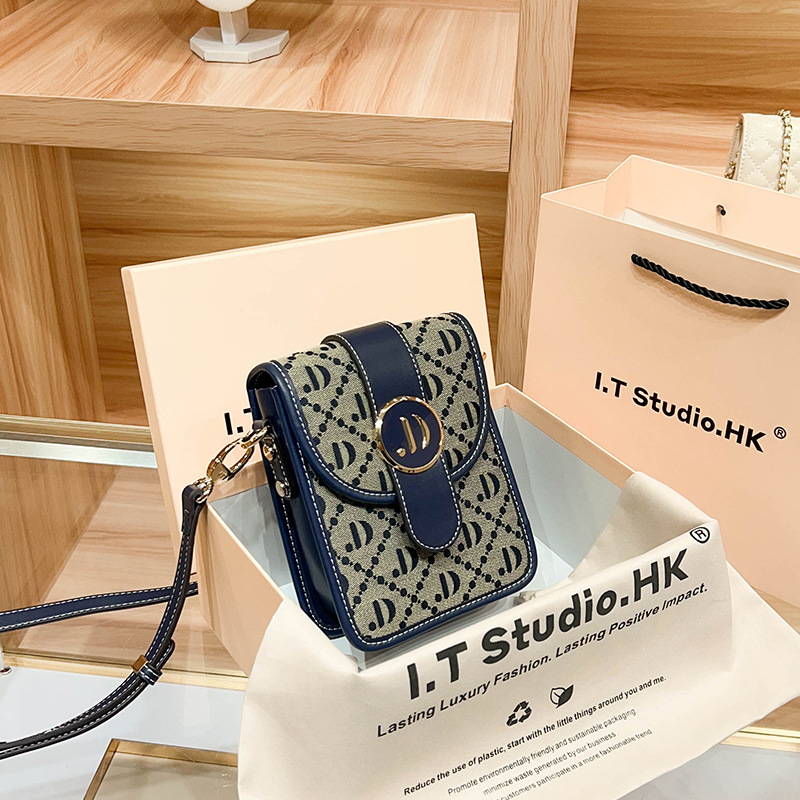 Hong Kong echtes Leder Internet Promi Mini Handy Frauen 2024, neue für vielseitige Single Schulter Crossbody_voghion.com