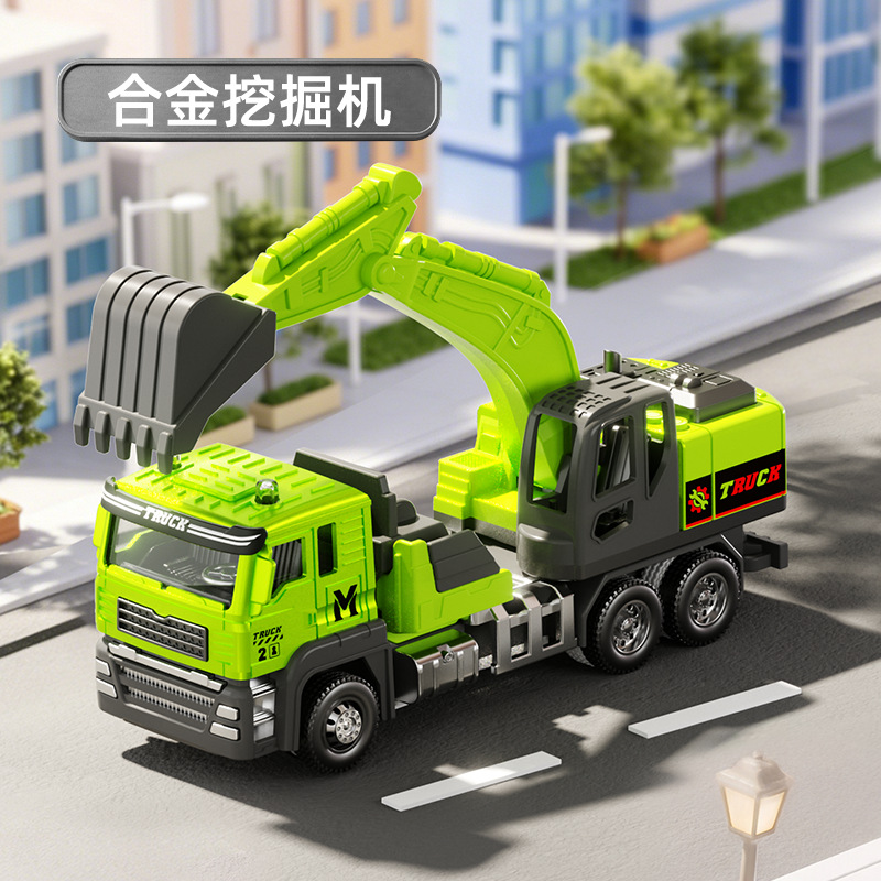 Coche de bomberos de aleación para niños 0 a 6 años rociadores rociadores escaleras camión de rescate de bomberos