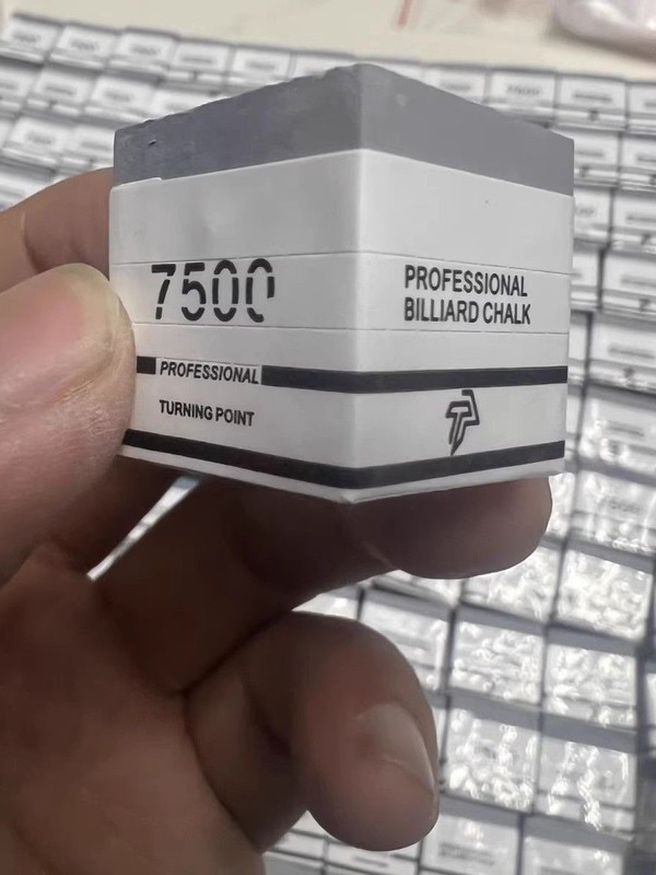 7500 チョコレートパウダースヌーカーシングルプロフェッショナル中国油性ドライキューチョコレートパウダービリヤードフラット t p|undefined