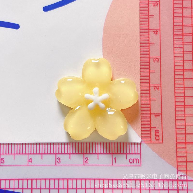 創意的な透き通った花の樹脂の部品の携帯のケースのクリームのゴムのdiyの手の髪飾りの材料の部品は卸売りします。|undefined