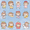可愛卡通徽章個性包包胸針韓國潮女孩亞克力別針服裝飾品貼片