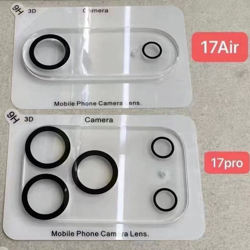 适用于苹果17ProMax3D一体防爆透明镜头膜17Pro 17 17Air摄像头膜|undefined