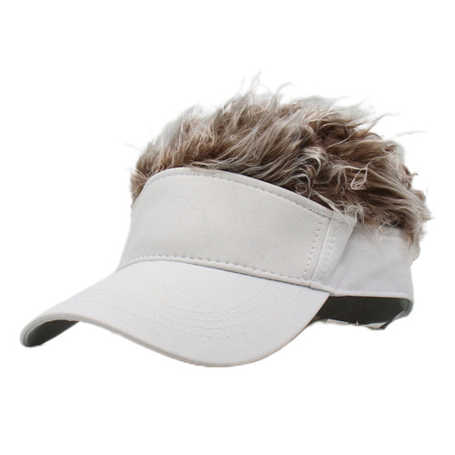 AliExpress Cross-Border Wigs Baseball Cap Men's European & American Streetwear Trendy Snapback Performance Hip-Hop Sun Hat