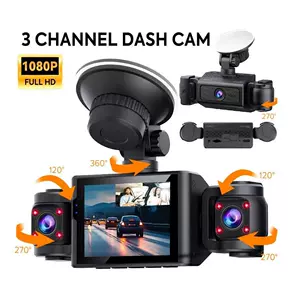 Ön, arxa, sol, sağ monitorinqli, HD gecə görüşlü dörd linzalı videoregistrator