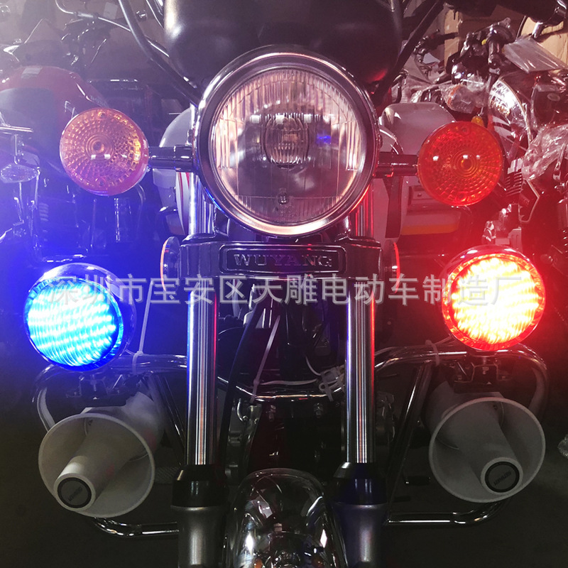 Ventas directas de fábrica de automóviles de patrulla de marca Wuyang 12 / 150cc de propiedad de seguridad pública de motocicleta combustible nacional cuatro inyección eléctrica