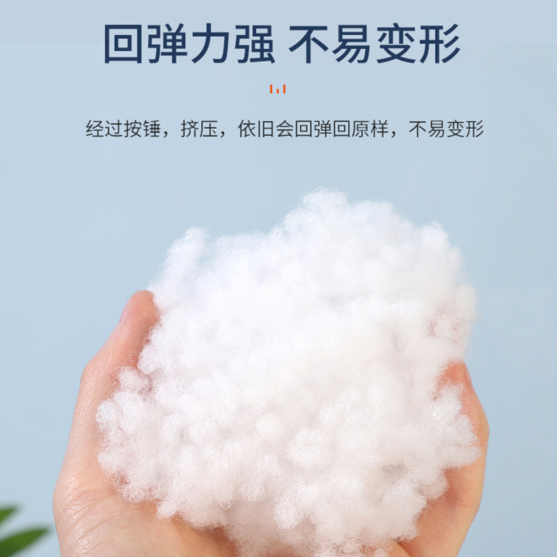 厂家现货 高弹pp棉珍珠棉玩偶公仔棉枕靠垫颗粒棉花手工diy填充棉