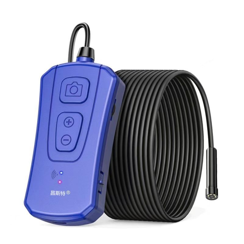 500W Çift Lensli HD Endoskop Araç Bakım Çift Ekran Kamera Boru Motor Karbon Birikimi Algılama Probu