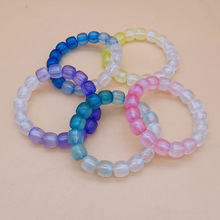 夜光星空渐变绕指柔仿菩提手串小红书文具店热销男女款学生手链