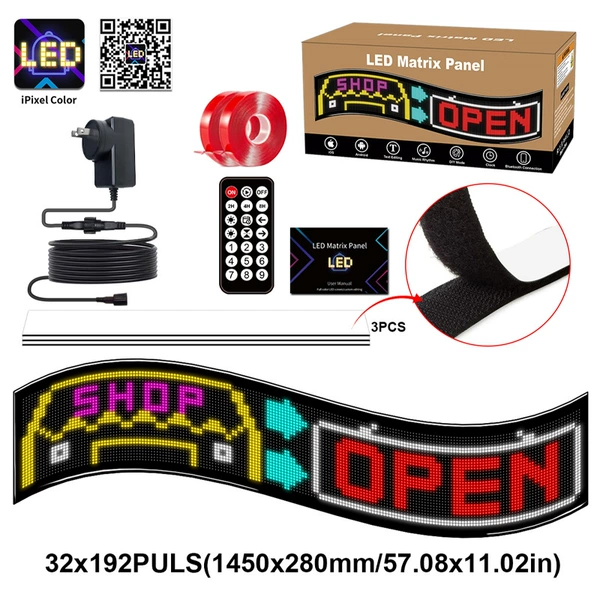 Remote control, 145×28cm, 3meter, 220v, bluetooth