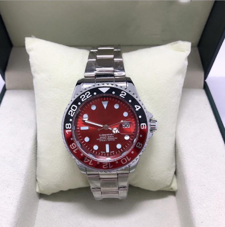 2021 Aliexpress Cross-Border Business Alloy 4-Hand Men's Watch Manufacturer Supply Calendar Quartz Watch