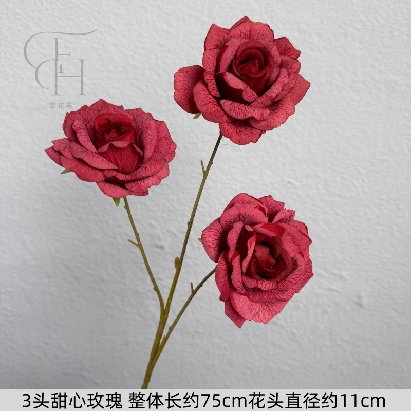 Tres rosas dulces