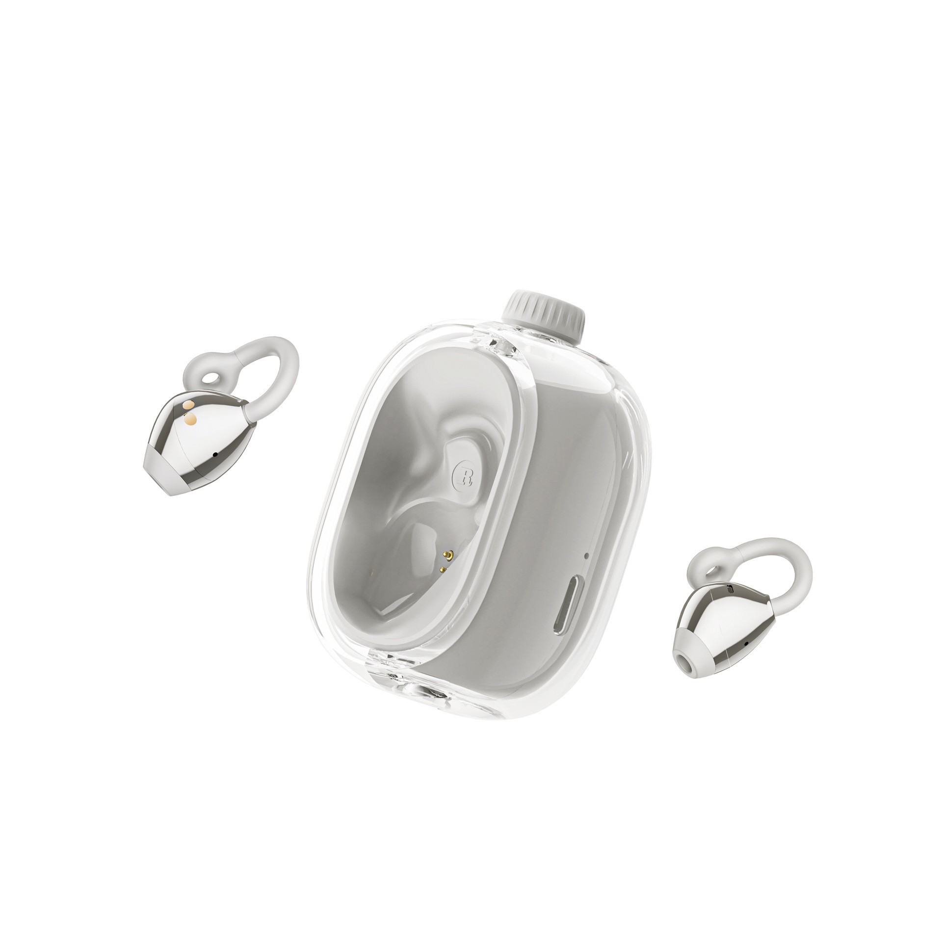 Nuevos auriculares Bluetooth F9 transfronterizos modelo 2026, auriculares Bluetooth Q10, auriculares deportivos inalámbricos TWS M90 tipo gancho/clip para la oreja