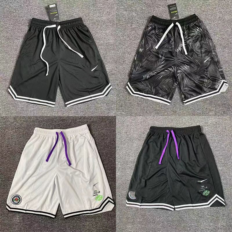 Embroidered Sweatpants American Logo Summer Basketball Training Shorts Running Casual Loose Five-Point Pants in Stock
