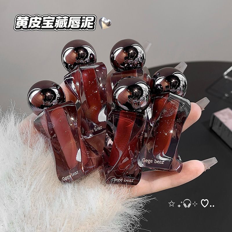 Gege Bear柔光慕斯唇泥 柔雾哑光显白秋冬氛围感元气唇釉跨境美妆|undefined