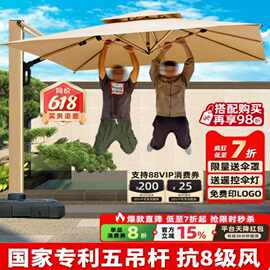户外遮阳伞摆摊太阳伞商用沙滩伞阳台户外伞罗马伞庭院伞防紫外线