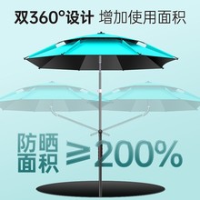 钓鱼伞大钓伞户外遮阳大雨伞防雨伞2024新款拐杖伞地插