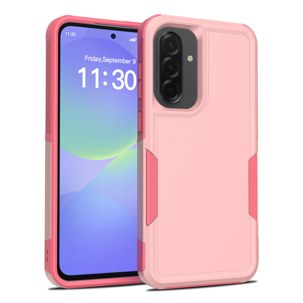 Funda Protectora Dos en Uno para Samsung A36 A57 A56 TPU Antigolpes y Anticaída