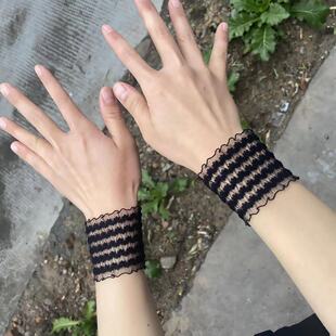 Lace Lace Cuff Girl's Wrist Fairy Wristband Women's Fake Sleeve Scar Cover Shot Live Video Accessories