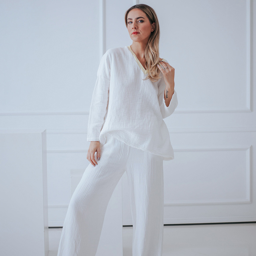 cotton comfortable soft long-sleeve