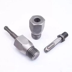 Hammer drill to water drill adapter, impact drill to water drill adapter, round shank to square shank integrated conversion joint