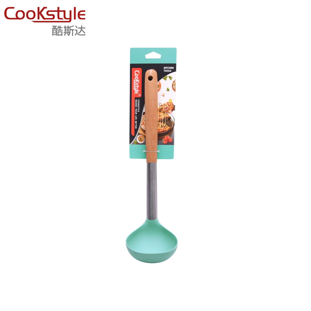 Набор кухонных принадлежностей (CookStyle) — силиконовые головки, стержни из нержавеющей стали, нордические цвета