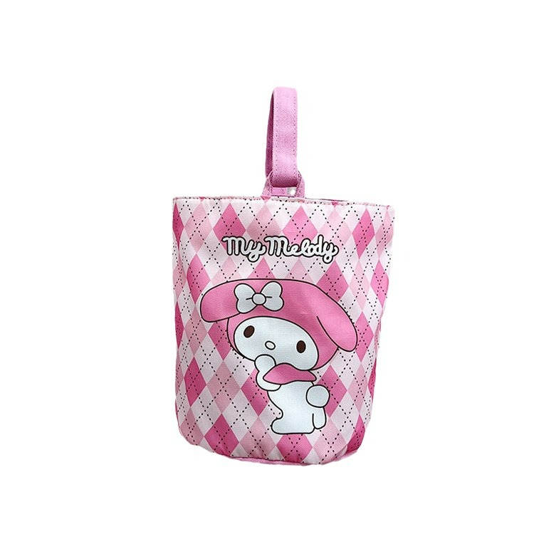 Diseño de nicho bolso de lona de dibujos animados femenino 2024 nuevo bolso de lonchera de oficina bolso de mano