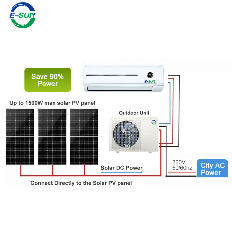 Yuxiang Mini Separates Solar Air Conditioner 9000Btu Small Space Special Wholesale Price Low