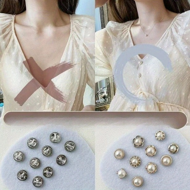 防走光ブローチの女性が可愛いです。日本の襟元ピンは服のバッジを固定します。|undefined
