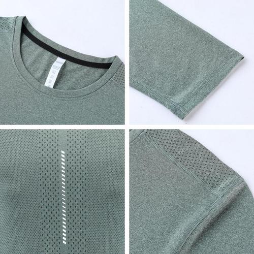 Spring and autumn casual running clothes, quick-drying clothes, fitness tops, elastic basketball training sweat clothes, sports long-sleeved T-shirts for men