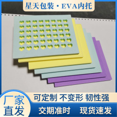 カラーevaパンチタイプの内張りスポンジの内張りの化粧箱のティーカップの内張りの高密度のギフトボックスの包装の裏地
