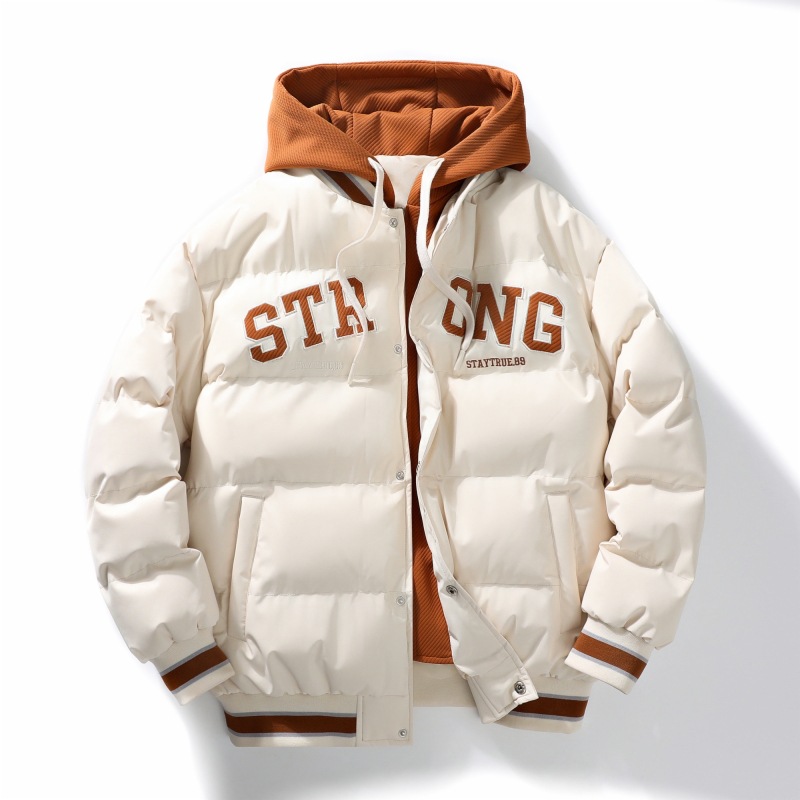 Fashion classic men's fashion hooded down winter jacket, fashion brand thickening teen_voghion.com