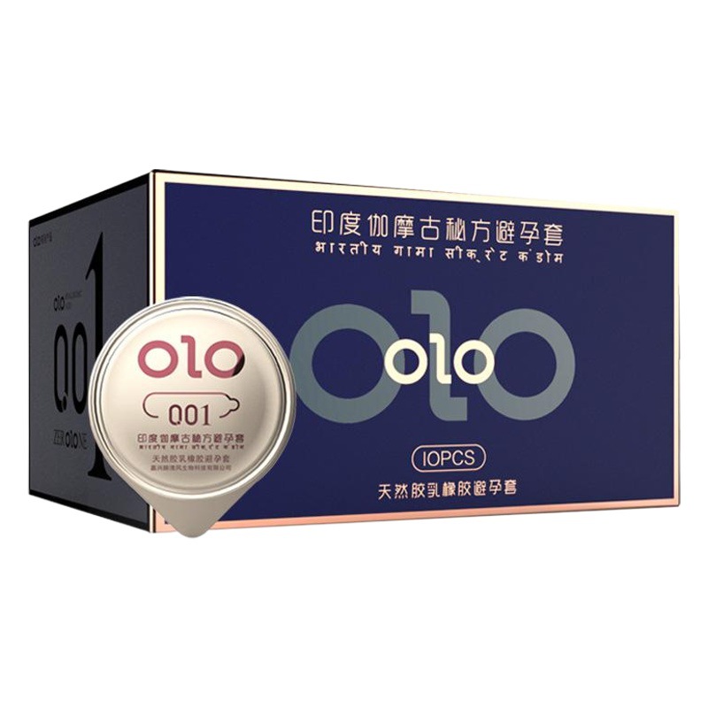 Olo Condoms Hyaluronic Acid 001 Ultra-Thin Male and Female Condoms Turtle Dragon Air Bead Condoms Soft Bead Condoms Wholesale