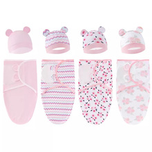 外贸欧美婴儿春蚕睡袋新生儿襁褓巾产房包巾宝宝防惊跳抱被8910