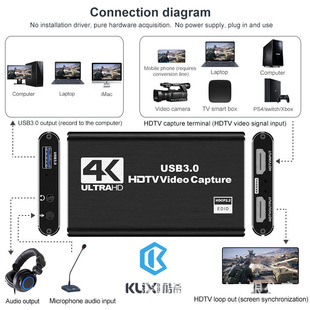 USB 1080P����ҕ�l�ɼ��� �����往���D֧��OBSϵ�yAVI��ʽ �羳