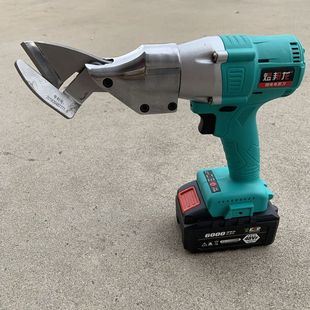 Large Torque Brushless Metal Scissors Lithium Battery Electric Scissors for Cutting Metal, Iron Sheets, Color Steel Tiles, Stainless Steel Industrial Use Rechargeable