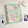 Brand photoalbum, small bag with zipper, storage system for elementary school students, card book, Korean style