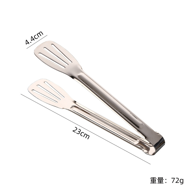 Clip de comida de acero inoxidable de tres hilos clip de comida clip de barbacoa clip de pan clip de carbono filete clip de cocina gadget