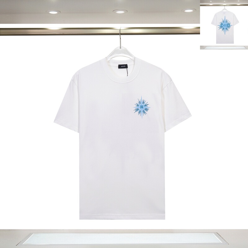 貿易クロスAm新文字クラシックプリント半袖男女同型カップルTシャツiri夏高iri製品タイプ|undefined
