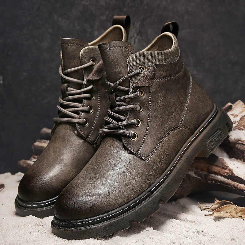 Martens, зимние высокие ботинки в английском стиле, скальные ботинки для отдыха