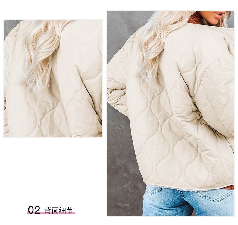 fashion solid color botton cotton jacket Nihaostyles wholesale clothing vendor NSSI74823