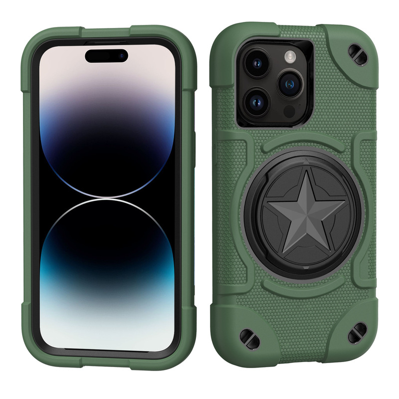 アップルiphone14promax三防携帯ケースシリコン防打13pro保護カバー11スタンドケースを適用|undefined