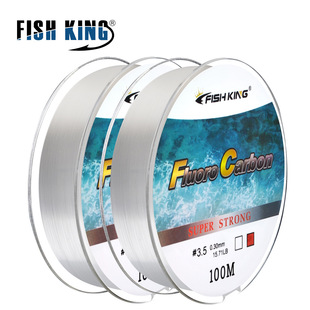 FISHKING Factory Cross-border Fishing Line Main Line Sub-line Nylon Line 100 m Luya Hand Rod Wear-resistant Line