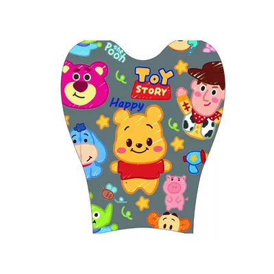 Day W193 Electric Scooter Waterproof – Electric vehicle foot mat - emma-sunny-day-w193-gray-cartoon-bear
