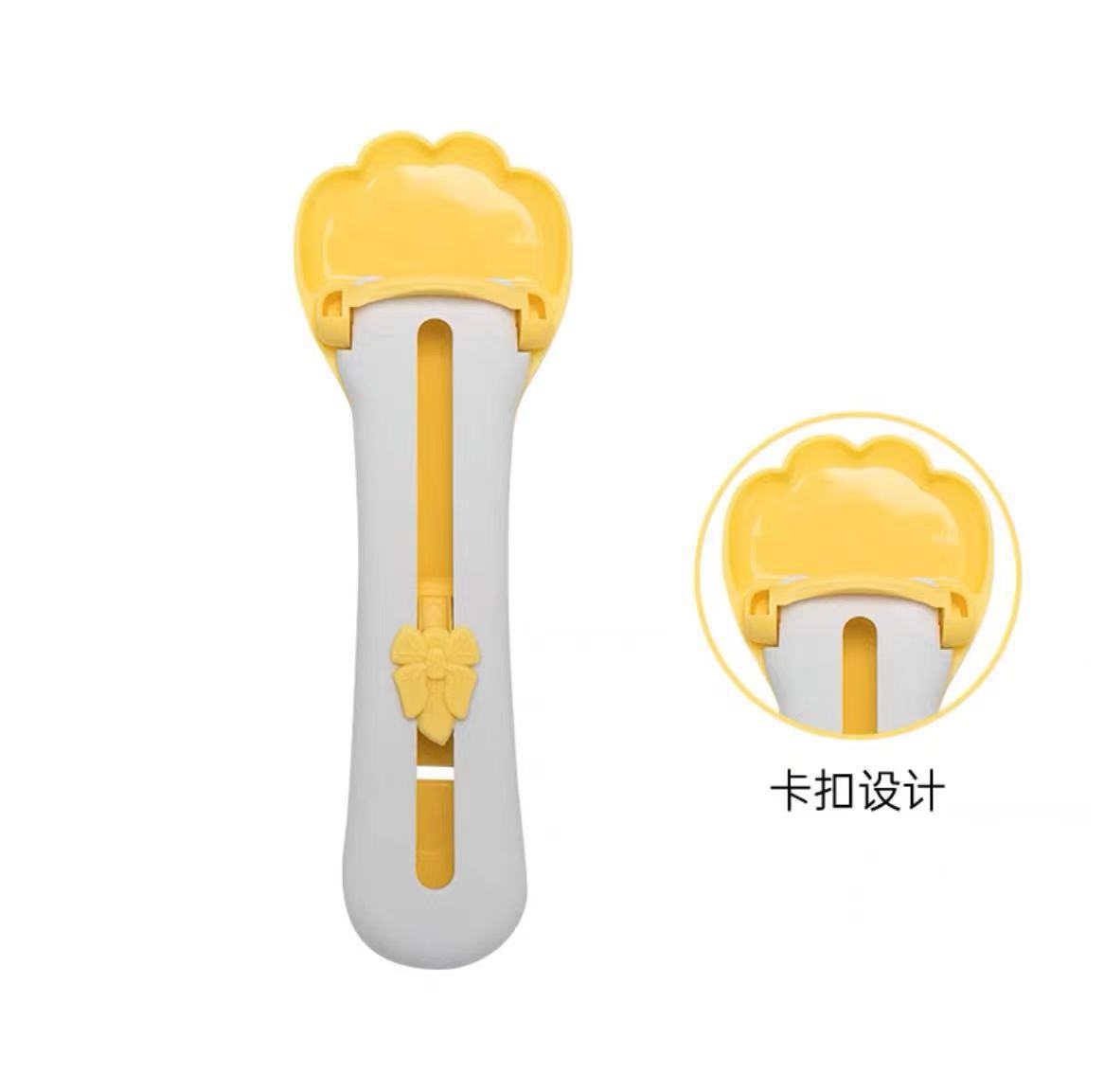 Tiktok caliente nuevo gato tira cuchara alimentador gato tira exprimidor gato mascota suministros gato comida cuchara fábrica al por mayor