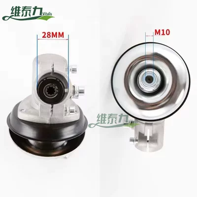 Universal Lawn Mower Accessories Otbiçən başlıqları - binaural-28-9-tooth-working-head