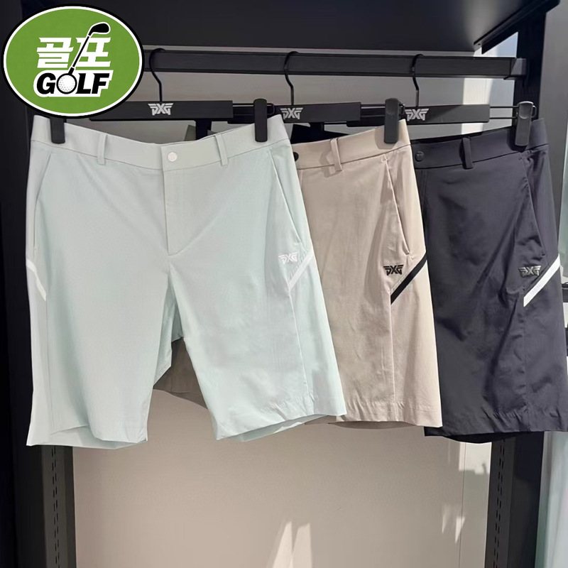 Summer New Golf Clothing Men's Shorts Fashionable Versatile Outdoor Sports Breathable Lettered Business Quick-Dry Pants