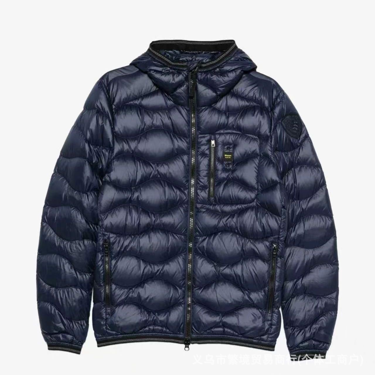 Chaqueta de Plumón con Capucha para Hombre de Poliéster y Plumón de Pato, Impermeable, Cortavientos, Térmico, para Invierno image 10