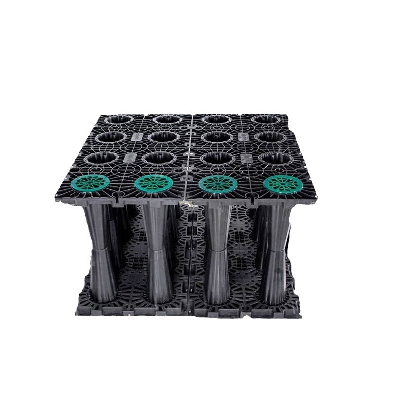 colector de agua de lluvia pp módulo sistema de recolección tanque de regulación esponja depósito urbano reciclaje soporte molde personalizado