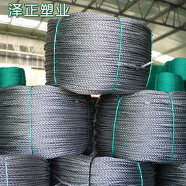 大连灰聚乙烯塑料绳子 大棚压膜绳 圆丝省全新料耐磨抗老化尼龙绳
