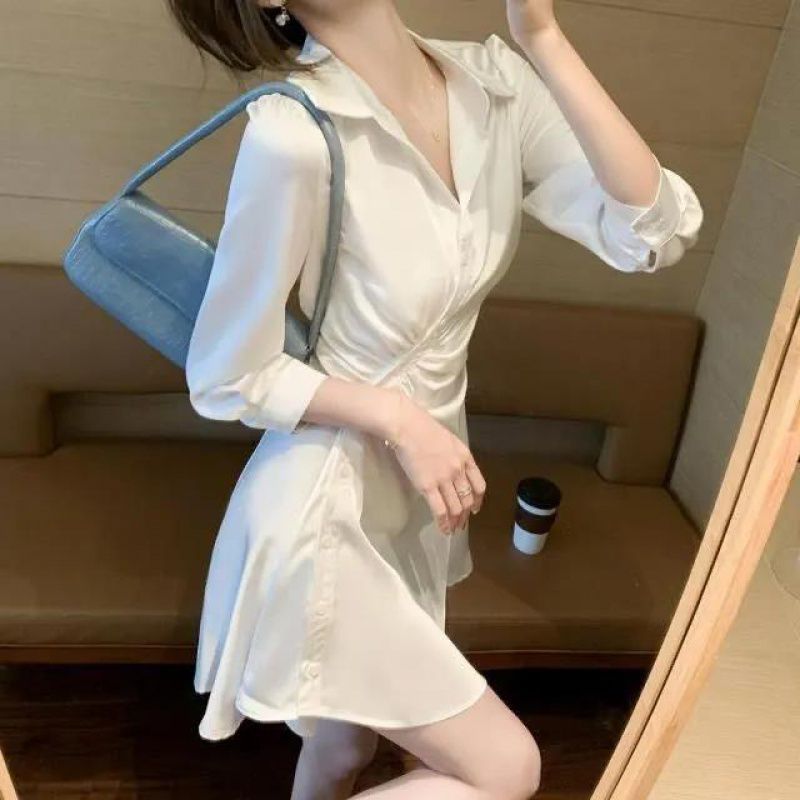 Summer autumn trend elegant dress for leisure